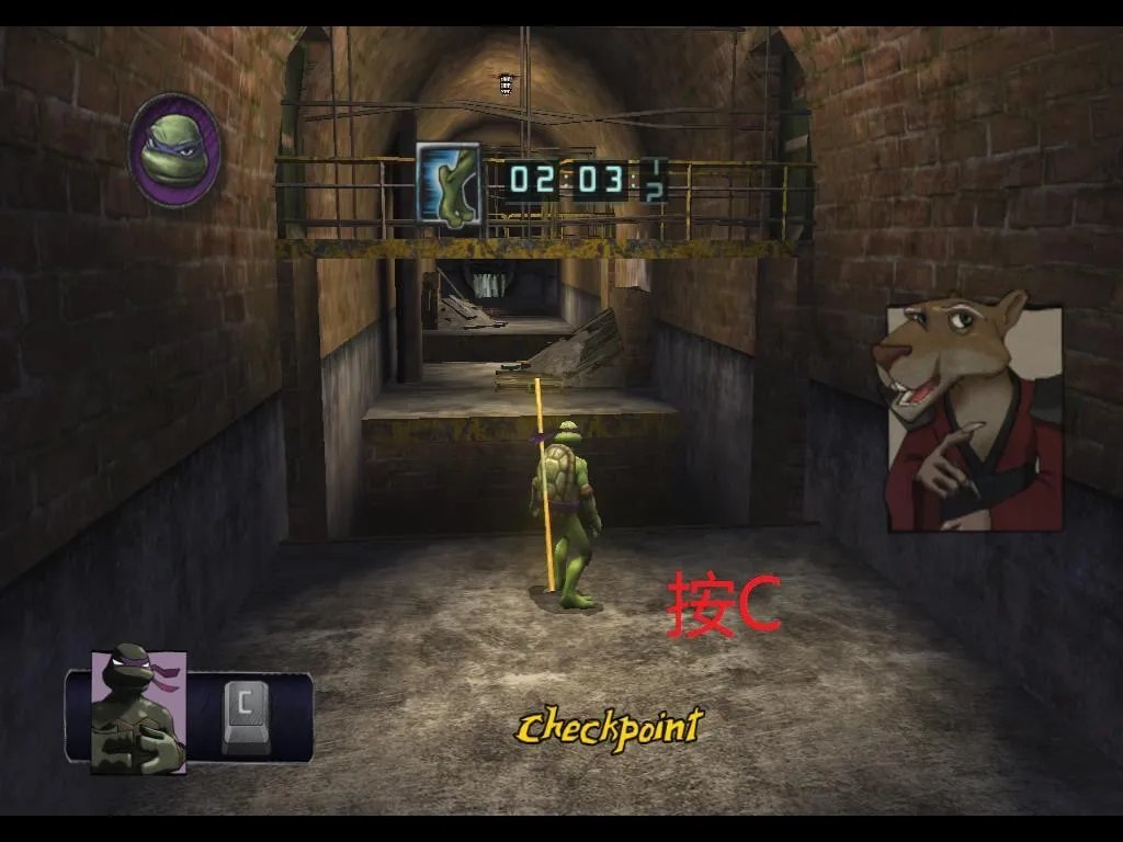 忍者神龟2007-全流程图文攻略