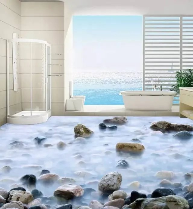 这才叫3D地板,你家的只能叫地面!