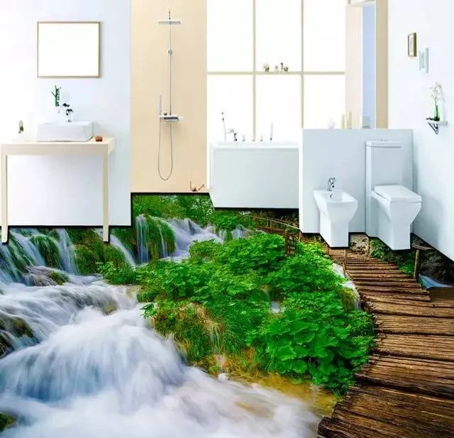 这才叫3D地板,你家的只能叫地面!