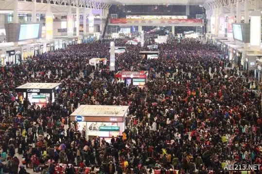 来不及了快上车！盘点春运期间全国十大最拥挤火车站