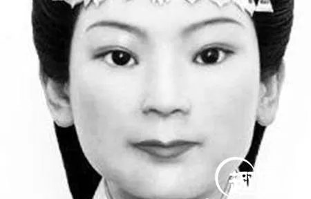 貂蝉古尸容貌复原图：第一美女果然名不虚传