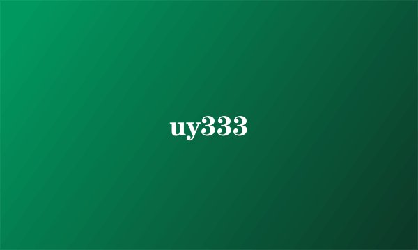 uy333