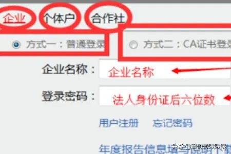 河北工商局企业年检网上申报操作流程?