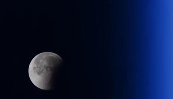 月偏食高清图集来了 2021最新月偏食图片汇总