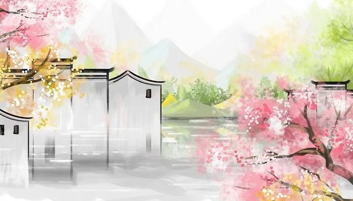 人间四月芳菲尽，山寺桃花始盛开的意思