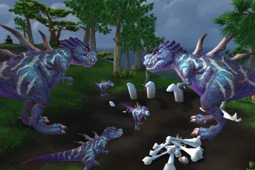 魔兽世界巨兽岛的“原始恐龙蛋”是什么龙掉的,求解