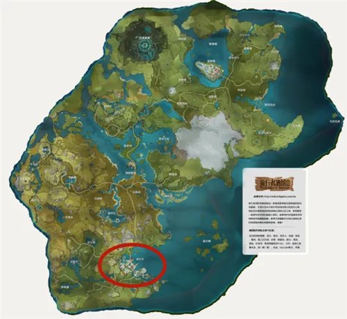 原神璃月港怎么去 璃月港地图在哪