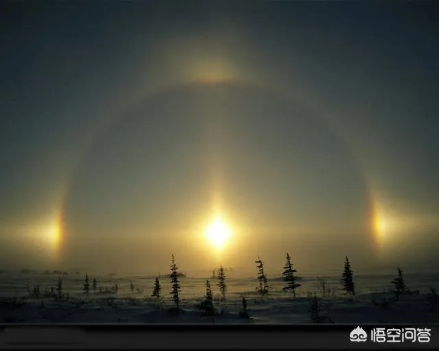 什么时候天上会出现三个太阳？