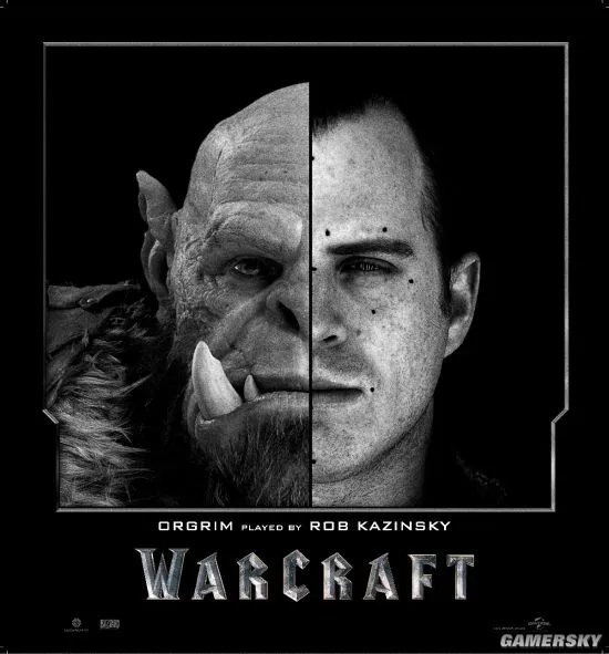 电影《魔兽》定妆照对比真人演员效果震撼 心疼吴彦祖一秒