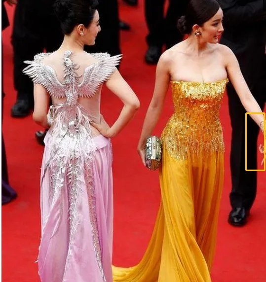 走红毯“出丑”的5大女星,范冰冰“前门大开”,难道没发现吗?