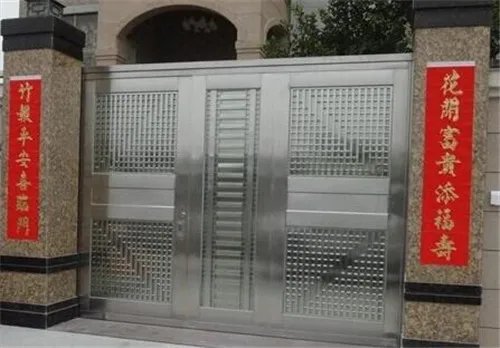不锈钢大门价格是多少 不锈钢门怎么清洗保养