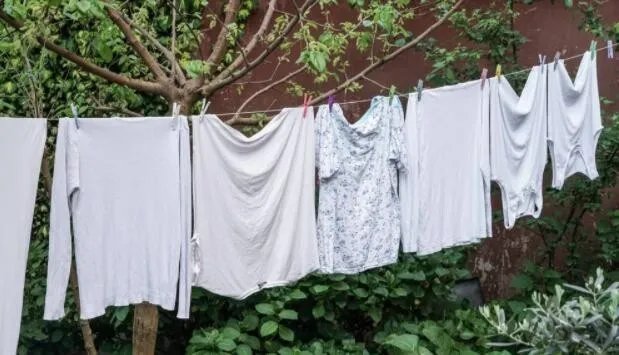 放在阴凉处慢慢晾干的衣服闻起来“臭臭的”,这主要因为