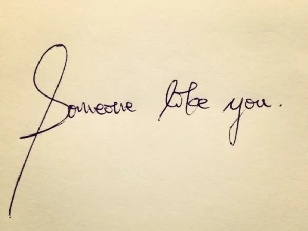 someone like you的中文翻译是什么？