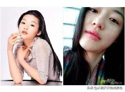 韩国女星素颜差别大吗？
