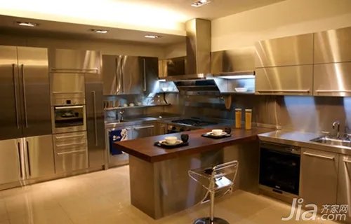 不锈钢橱柜价格 2016最新不锈钢橱柜效果图