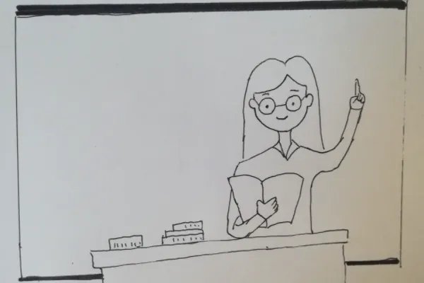 教师节给老师画画怎么画