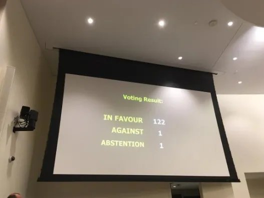 联合国投票禁核是历史上第一次通过此类型的公约吗?