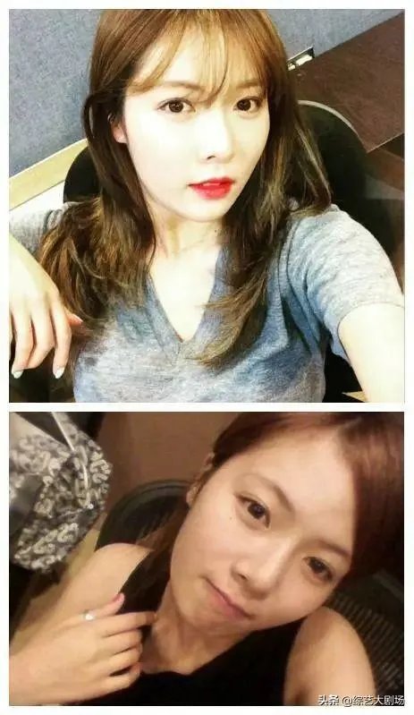 韩国女星素颜差别大吗？