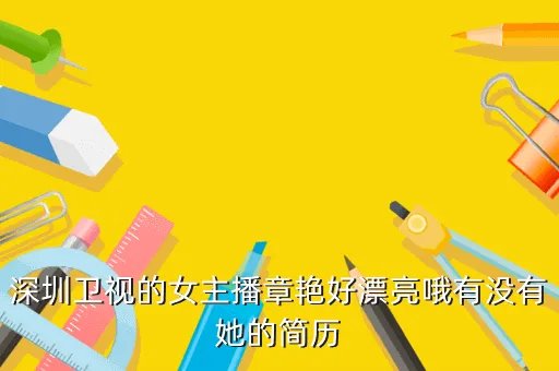 章艳简历,谁有央视丁苑苑和章艳的资料和靓照