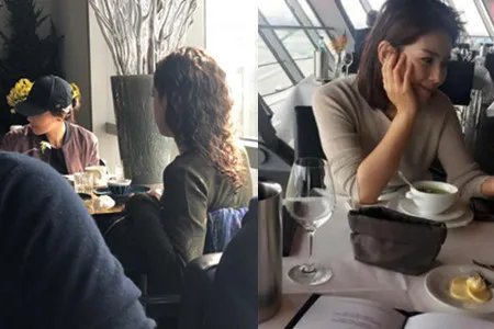 网友餐厅偶遇刘涛  真人又瘦又美