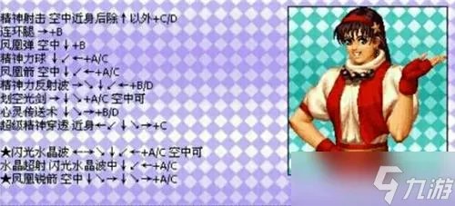 拳皇97出招表键盘带图