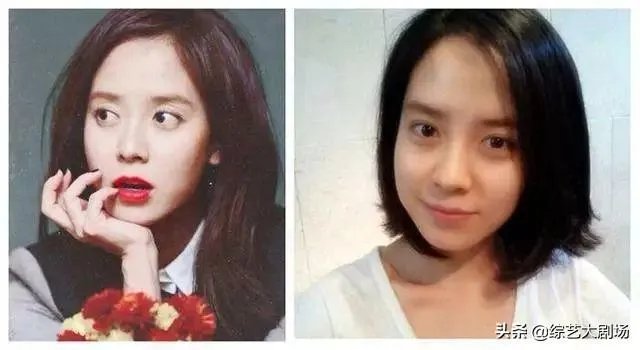韩国女星素颜差别大吗？