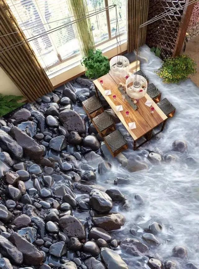 这才叫3D地板,你家的只能叫地面!