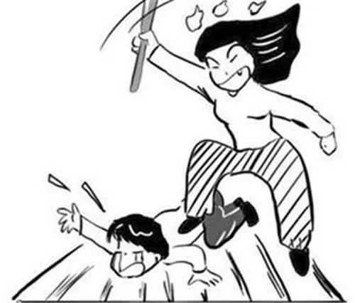 误碰女生哪里结果被打骨折？