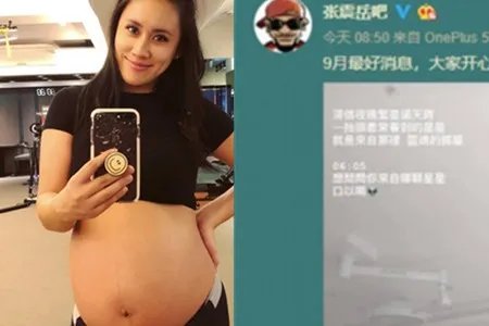 张震岳儿子侧面照 长相帅萌长睫毛吸睛