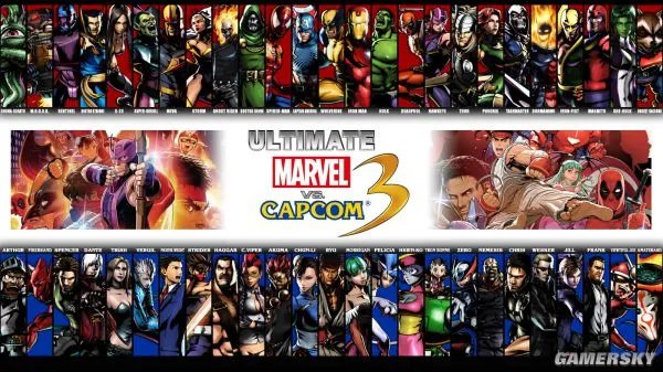 《漫画英雄VS卡普空3》全50位人物介绍 漫画英雄VS卡普空3有哪些人物