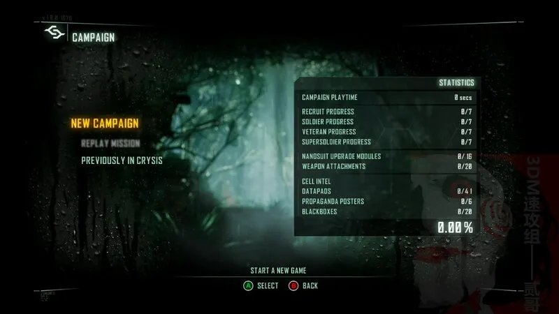 孤岛危机3图文流程全攻略