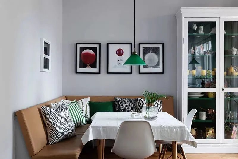 环球家居大幅装饰画，大色块，桑拿房，这处北欧公寓不一般