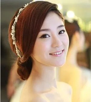 新款新娘发型图片欣赏 2017新娘的最新发型推荐