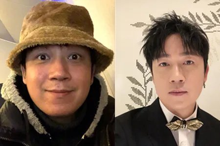 潘粤明后台自拍 晒初中文章秀文采