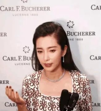 李冰冰被问查税：立刻变脸李冰冰多大了（图）