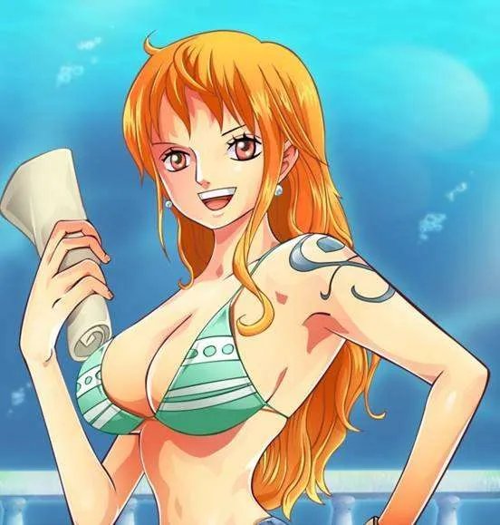 海贼王娜美唯美图片求多给几张，最好是两年后的娜美