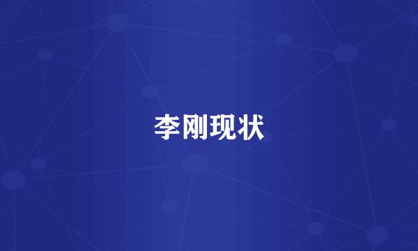 李刚现状