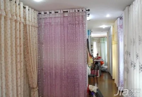 店铺装修  窗帘店装修效果图