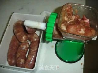 自制哈尔滨风干肠