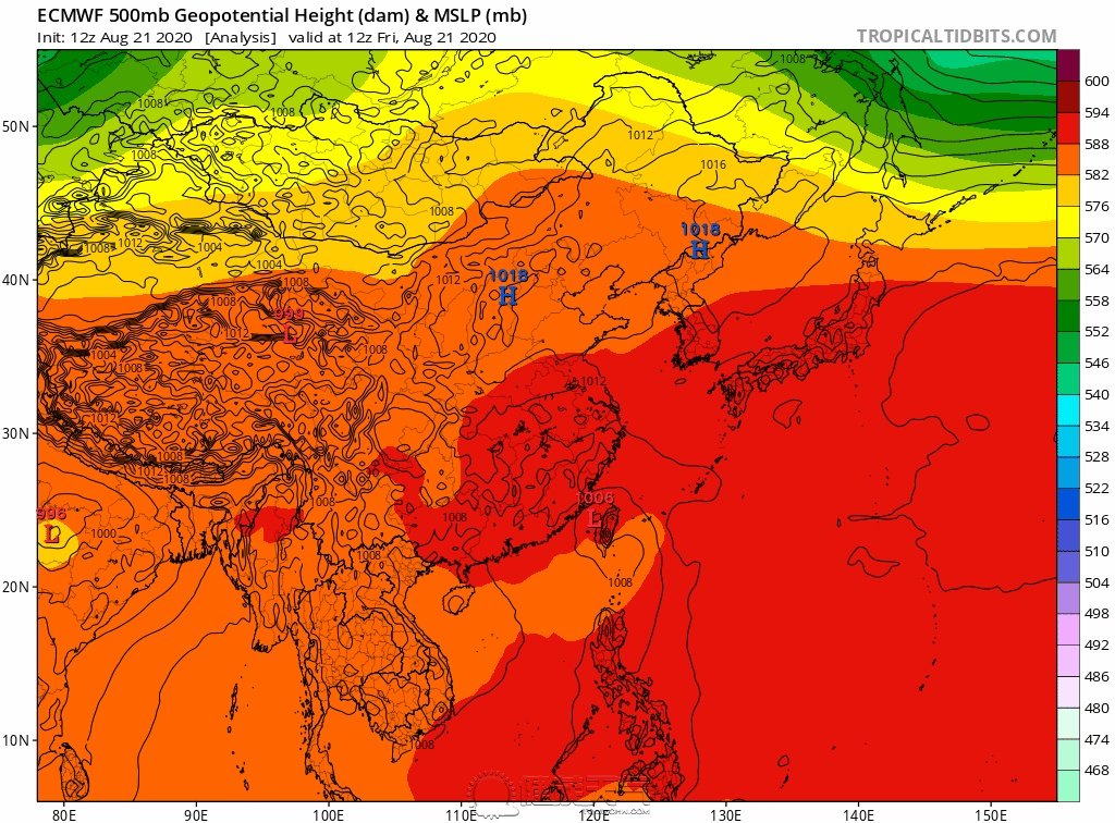 2020年8号台风巴威什么时候来，会影响我国吗？
