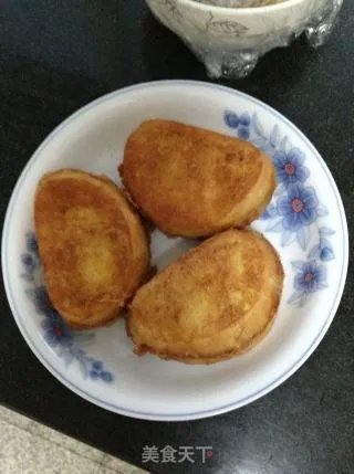 炸馒头片夹臭豆腐