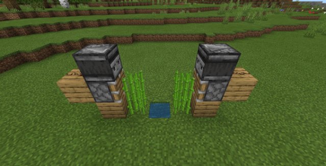 我的世界自动甘蔗机怎么做