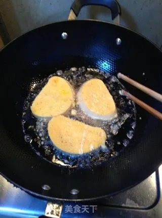 炸馒头片夹臭豆腐
