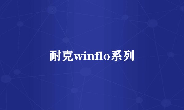 耐克winflo系列