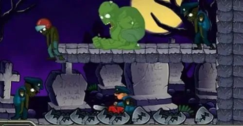 警察大战僵尸无敌版怎么玩