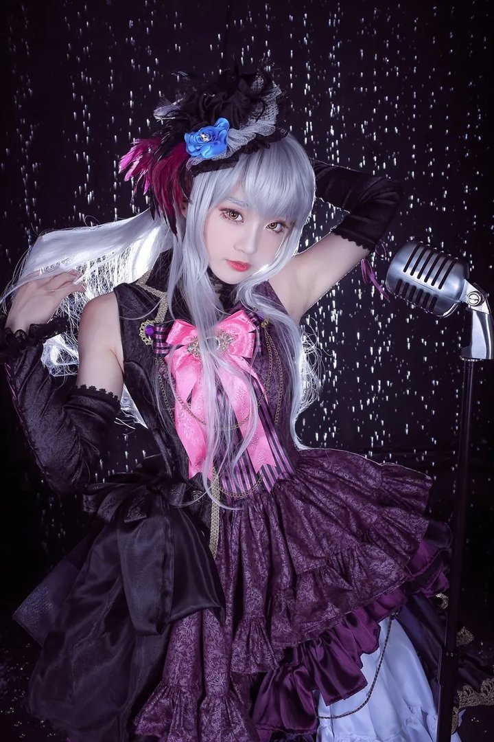 前螺旋猫成员Miyuko新Cos美图 高贵冷艳的偶像歌手