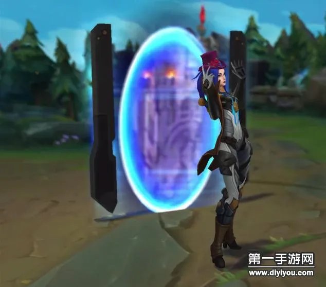 未来战士皮肤曝光 女警凯特琳新皮肤图片欣赏