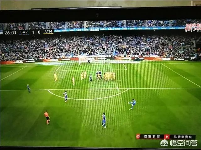 梅西任意球破门进生涯600球，助巴萨1-0马竞，巴萨的联赛冠军稳了吗？