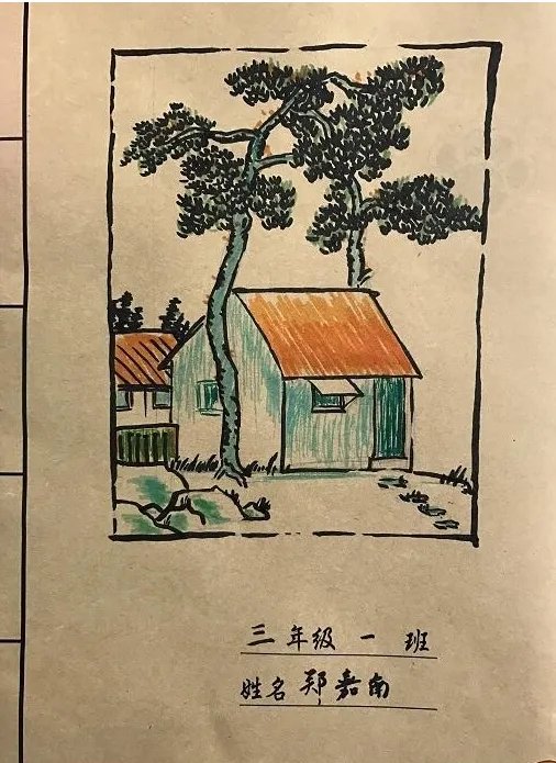 为什么爸爸给儿子画书皮？