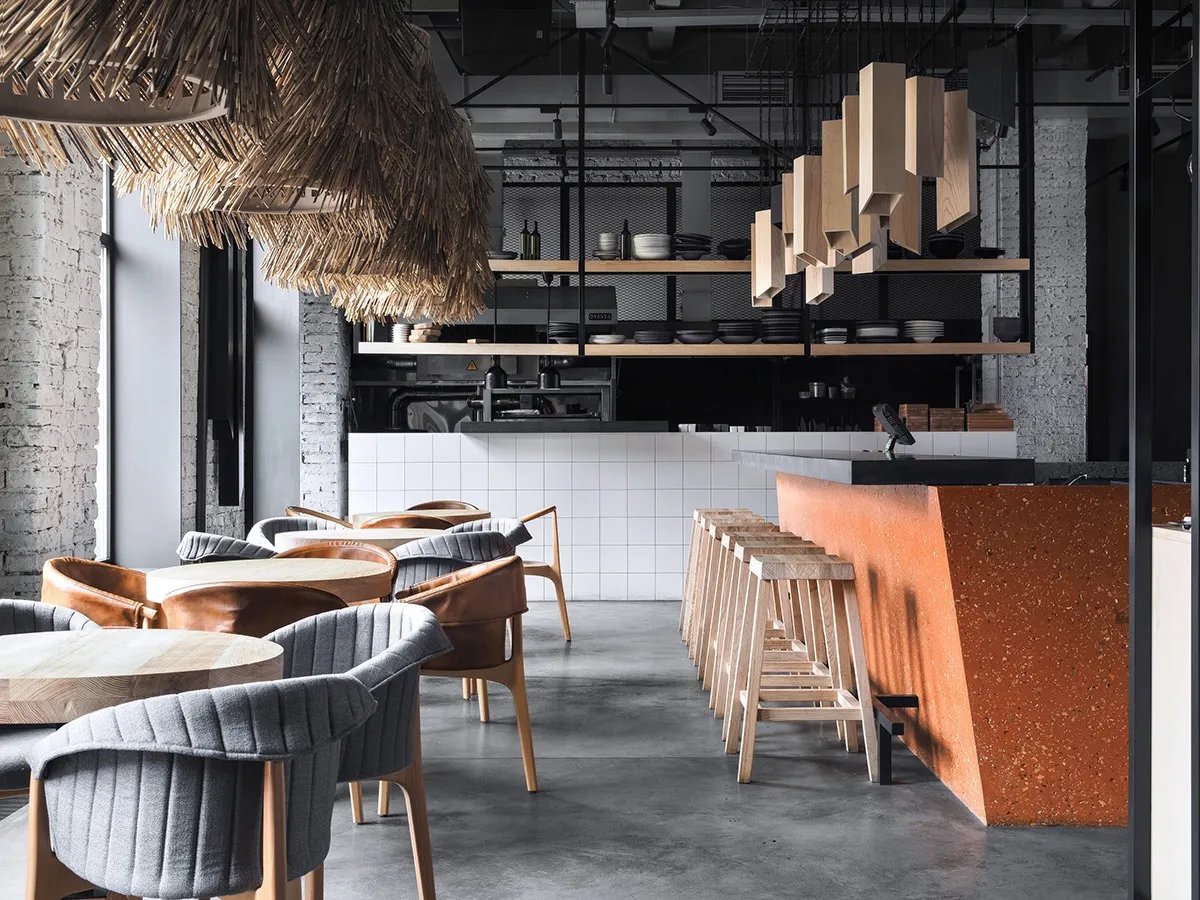 俄罗斯Lodbrok现代北欧餐厅 | DA. bureau
